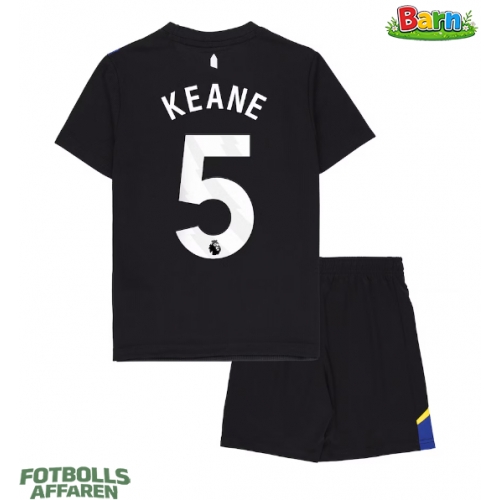 Everton Michael Keane #5 Tredjeställ Barn 2025-26 Kortärmad (+ Korta byxor)